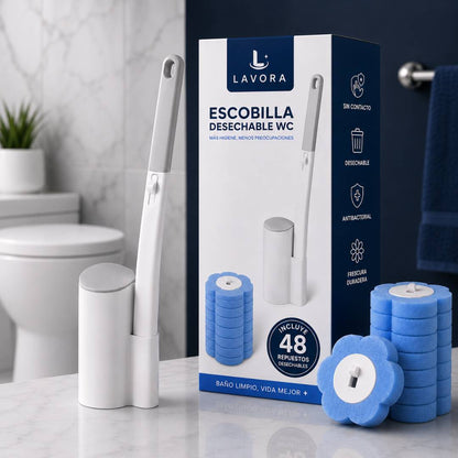 LAVORA™ Escobilla Desechable WC
